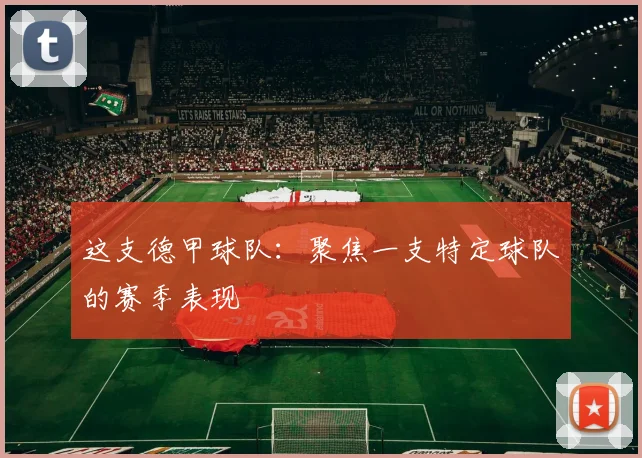 这支德甲球队：聚焦一支特定球队的赛季表现